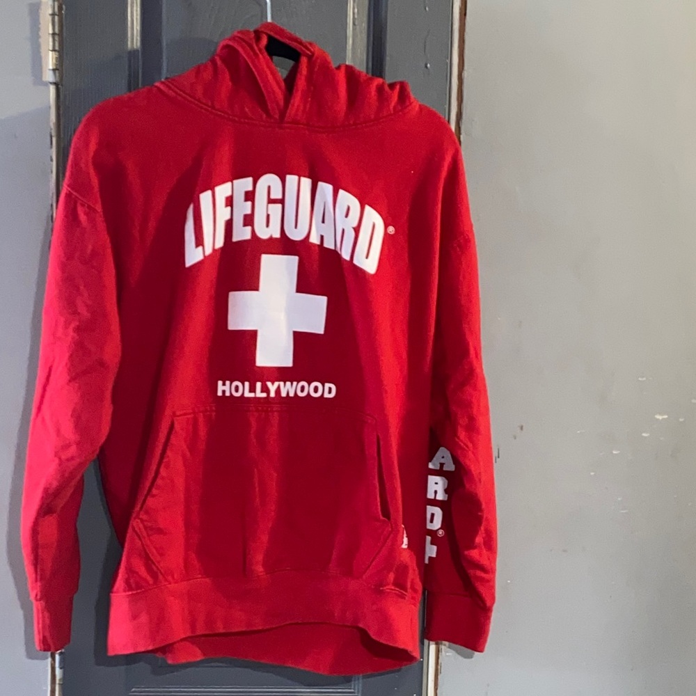 Lifeguard Hollywood Red Hoodie